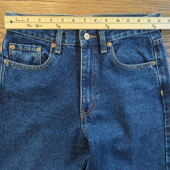 Vintage Pepe Jeans Women’s 28 London Portobello Road USA High Rise Straight Leg - Picture 8 of 12